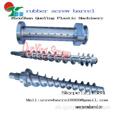 Bimetall Gummi Screw Barrel